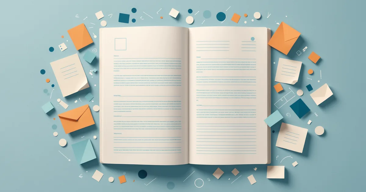 Abstract editorial illustration of ambiguous document requirements